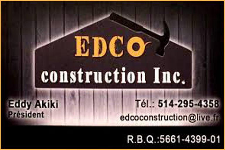 EDCO CONSTRUCTION INC