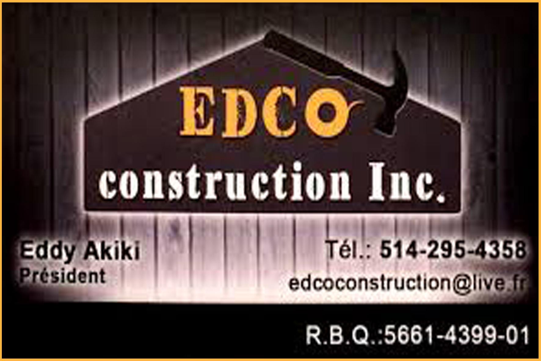 EDCO CONSTRUCTION INC