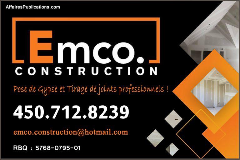 EMCO CONSTRUCTION INC