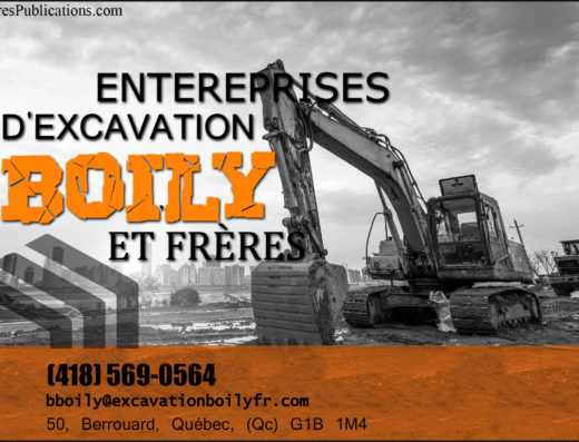 ENTEREPRISES D&rsquo;EXCAVATION BOILY ET FRÈRES
