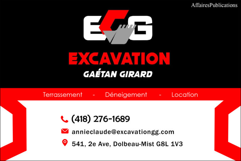 ENTREPRISE D&rsquo;EXCAVATION GAETAN GIRARD