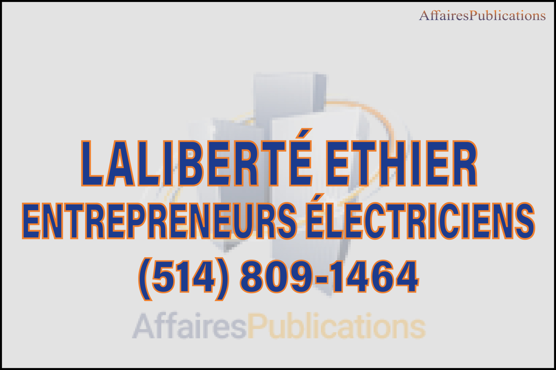 LALIBERTÉ ETHIER ENTREPRENEURS ÉLECTRICIENS 9043-0018 QC INC