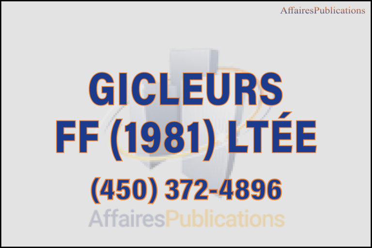 GICLEURS FF (1981) LTÉE