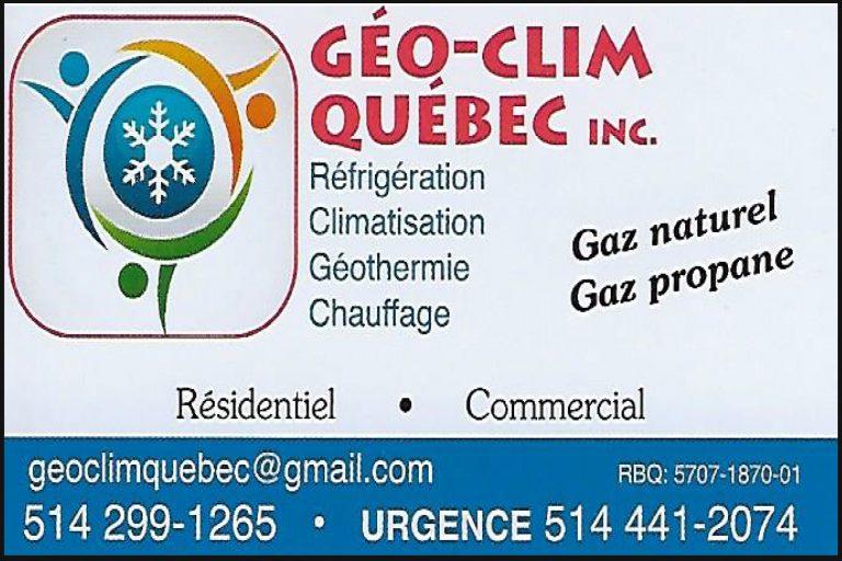 GÉO-CLIM QUÉBEC INC