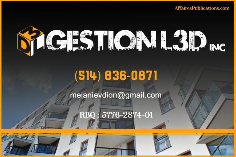 GESTION L3D INC