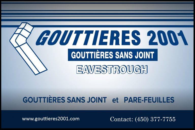 LES GOUTTIÈRES 2001 9074-5563 QUÉBEC INC