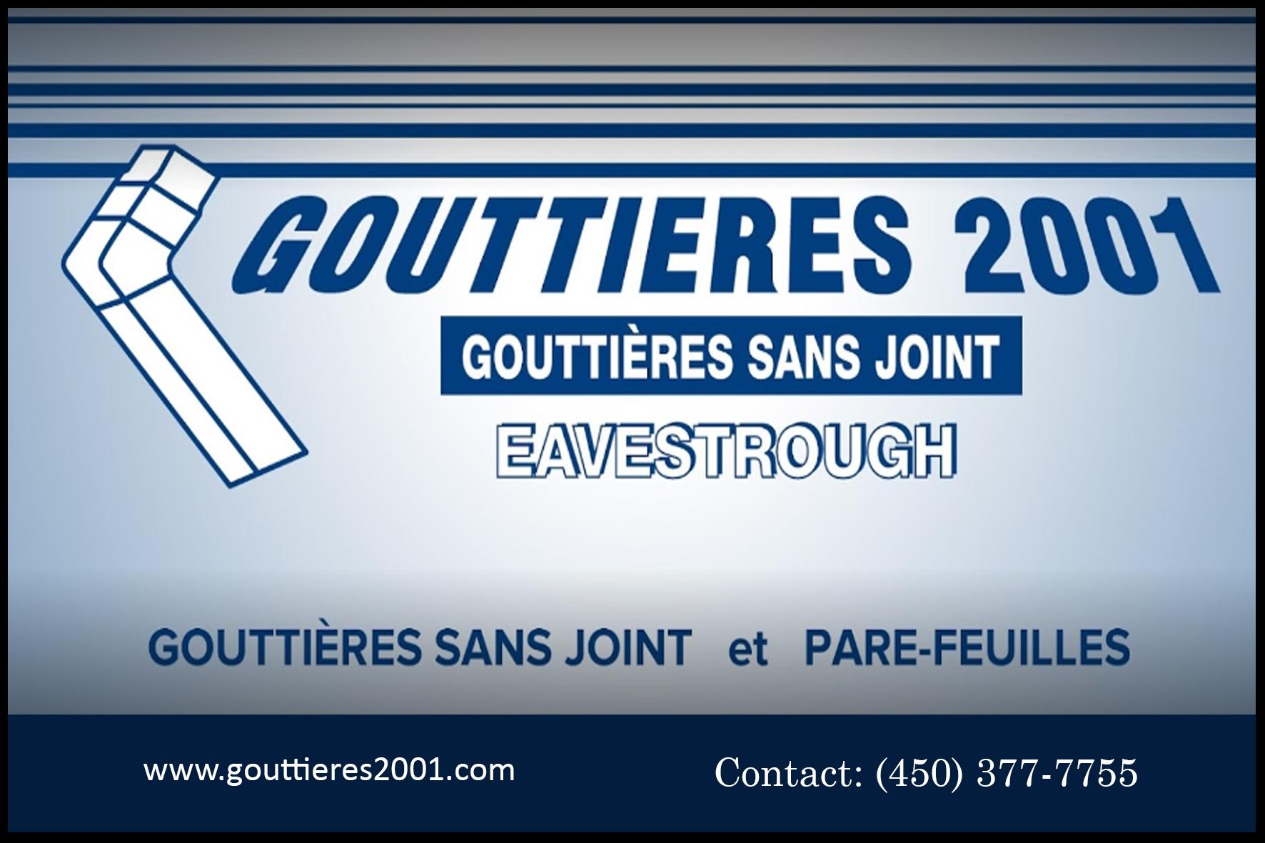 LES GOUTTIÈRES 2001 9074-5563 QUÉBEC INC