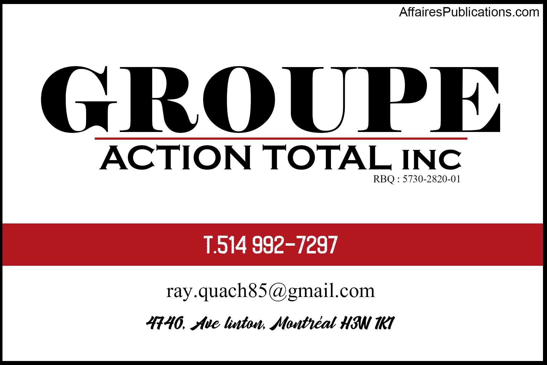 GROUPE ACTION TOTAL INC