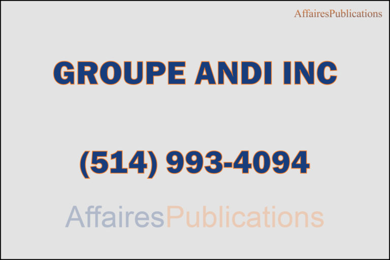 GROUPE ANDI INC
