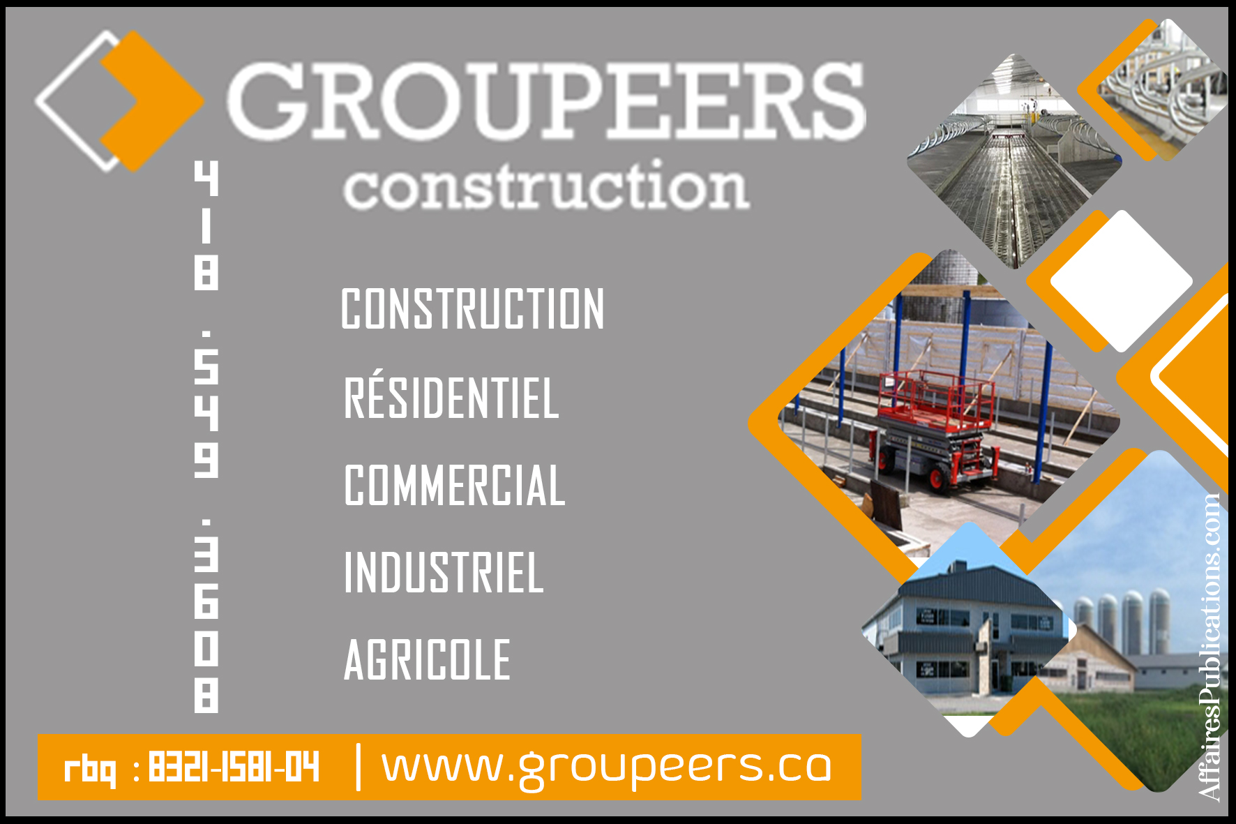 GROUPE E.R.S CONSTRUCTION INC