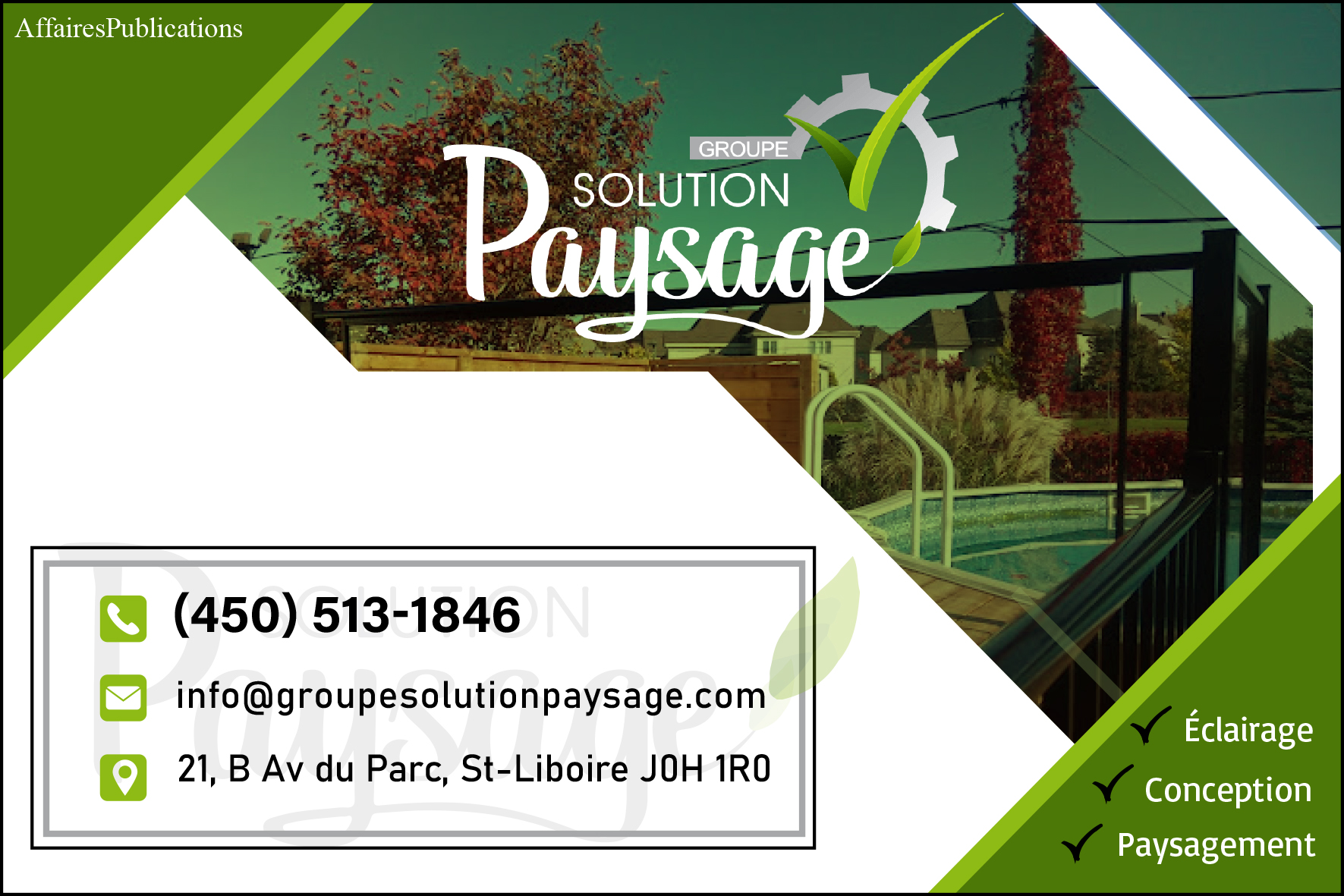 GROUPE SOLUTION PAYSAGE