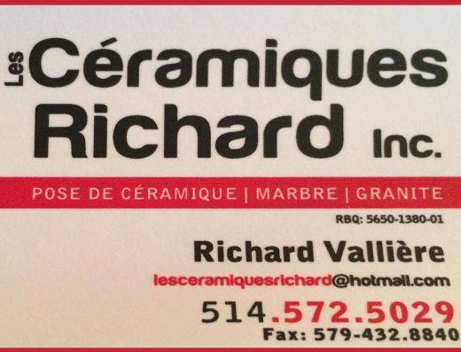LES CÉRAMIQUES RICHARD INC