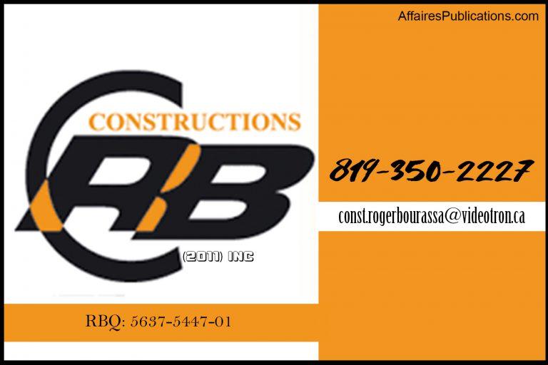 LES CONSTRUCTIONS ROGER BOURASSA 2011 INC