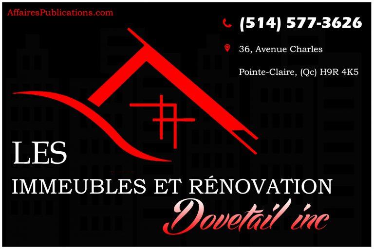 LES IMMEUBLES ET RÉNOVATION DOVETAIL