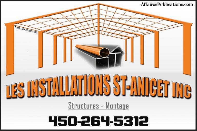 LES INSTALLATIONS ST-ANICET INC