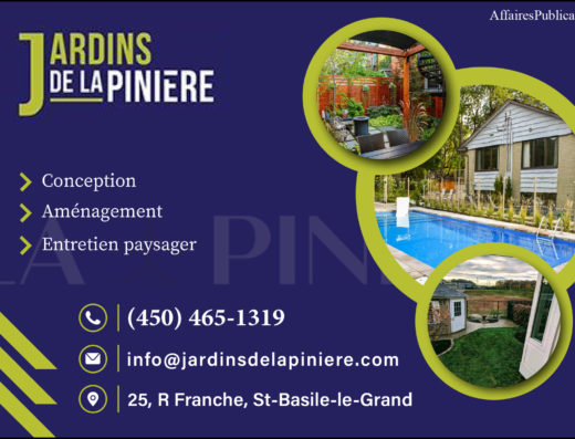 LES JARDINS DE LA PINIÈRE INC