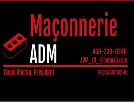 MAÇONNERIE ADM INC