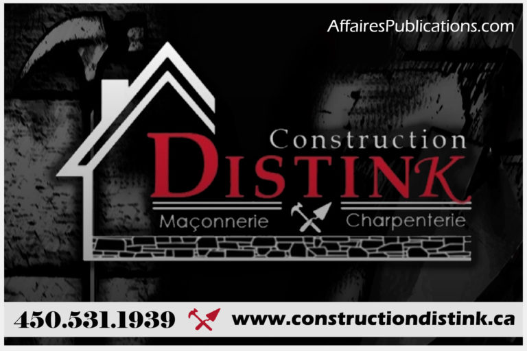 MAÇONNERIE DISTINK CONSTRUCTION DISTINK