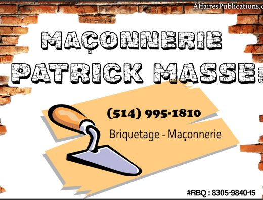 MAÇONNERIE PATRICK MASSE INC