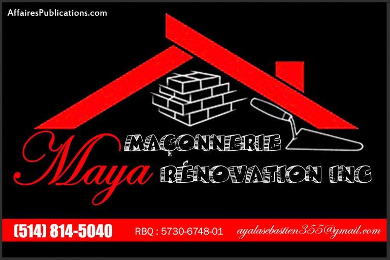 MAÇONNERIE MAYA RÉNOVATION