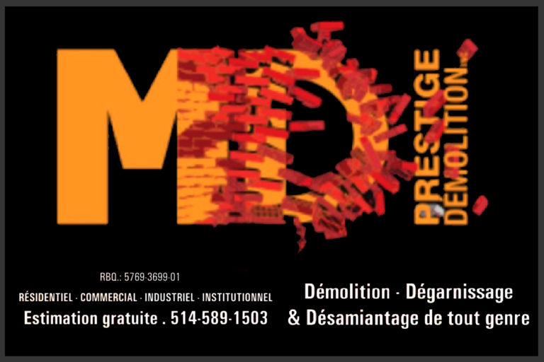 MD PRESTIGE DÉMOLITION INC