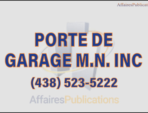 PORTE DE GARAGE M.N. INC
