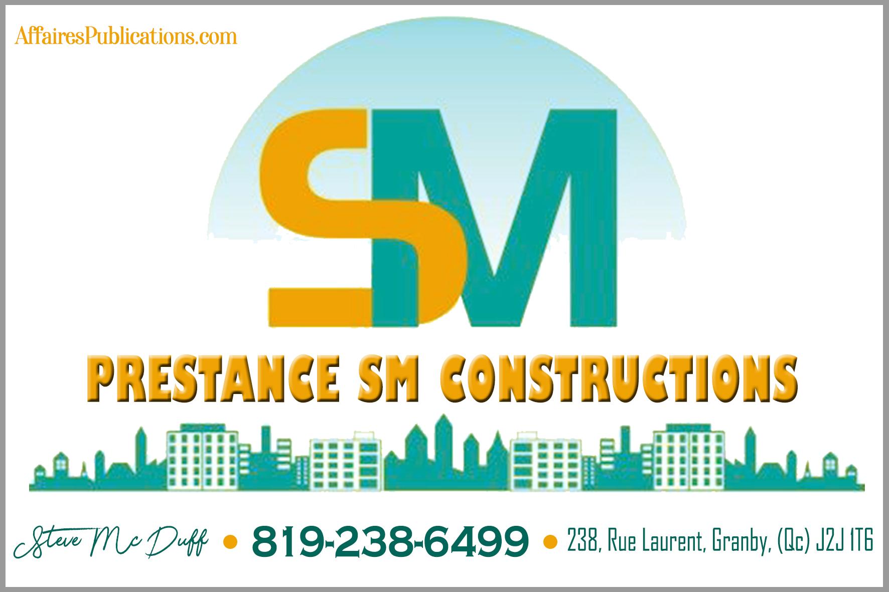 PRESTANCE SM CONSTRUCTIONS