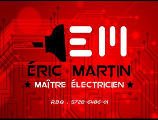 ÉRIC MARTIN MAÎTRE ÉLECTRICIEN