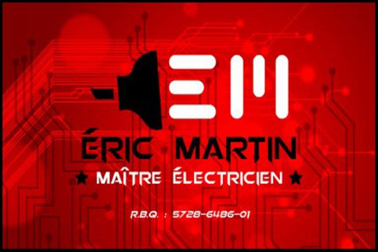 ÉRIC MARTIN MAÎTRE ÉLECTRICIEN