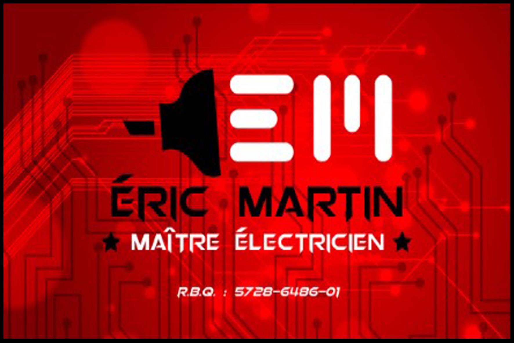 ÉRIC MARTIN MAÎTRE ÉLECTRICIEN