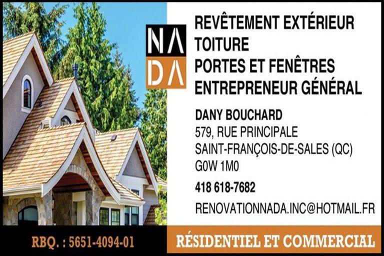 RÉNOVATION NADA INC