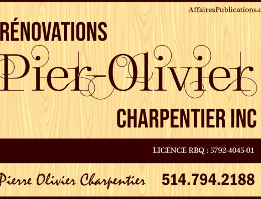 RÉNOVATIONS PIER-OLIVIER CHARPENTIER INC