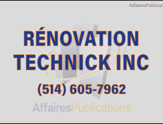 RÉNOVATION TECHNICK INC