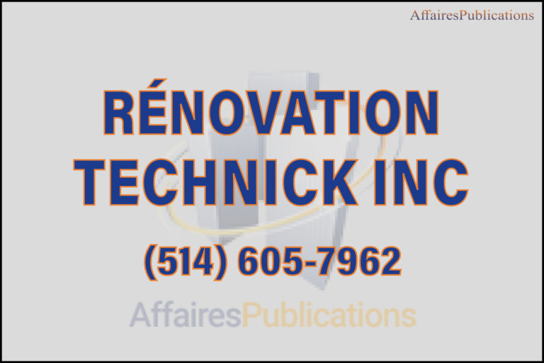 RÉNOVATION TECHNICK INC
