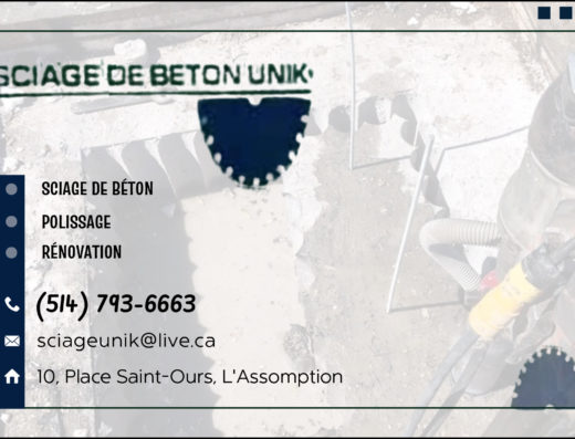 SCIAGE DE BÉTON UNIK INC