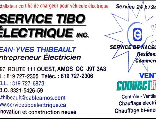 SERVICE TIBO ÉLECTRIQUE INC