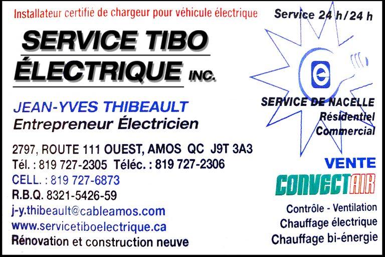 SERVICE TIBO ÉLECTRIQUE INC