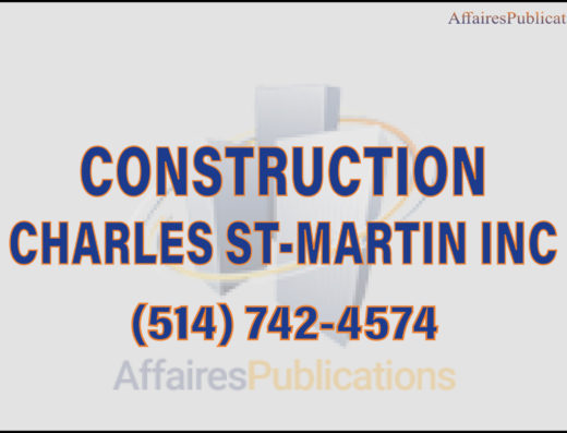 CONSTRUCTION CHARLES ST-MARTIN INC