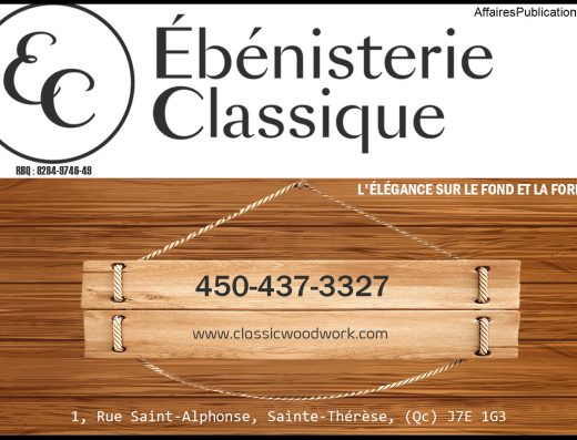 ÉBÉNISTERIE CLASSIQUE INC