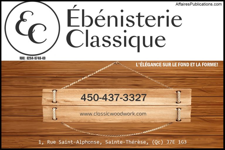 ÉBÉNISTERIE CLASSIQUE INC