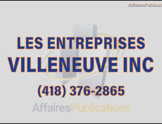 LES ENTREPRISES VILLENEUVE INC