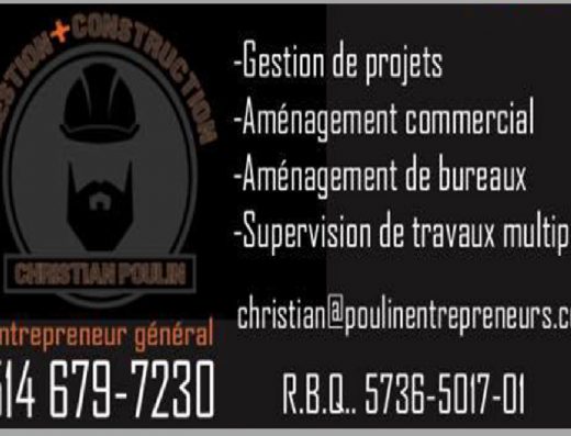 GESTION + CONSTRUCTION CHRISTIAN POULIN INC