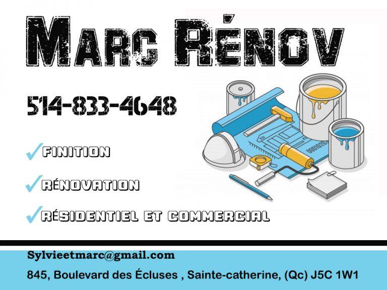 MARC RÉNOV INC