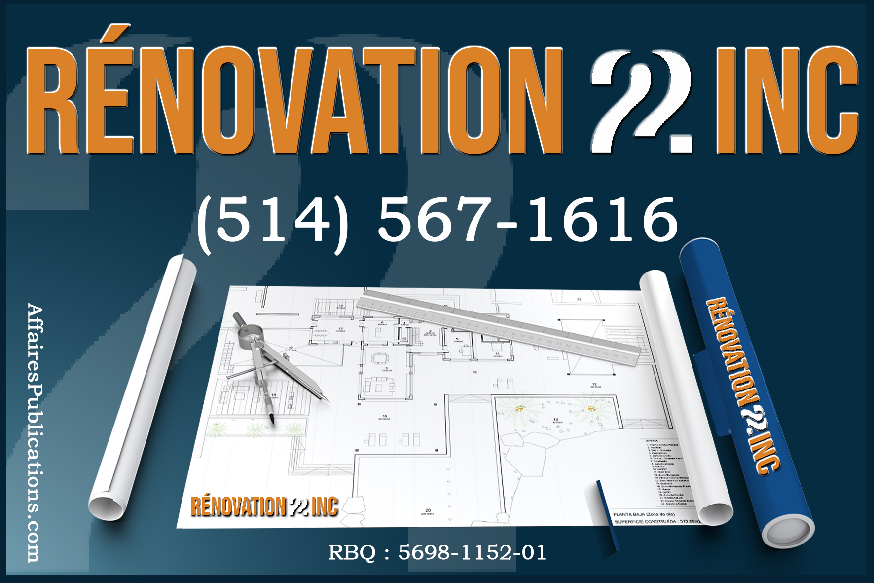 RÉNOVATION 222 INC