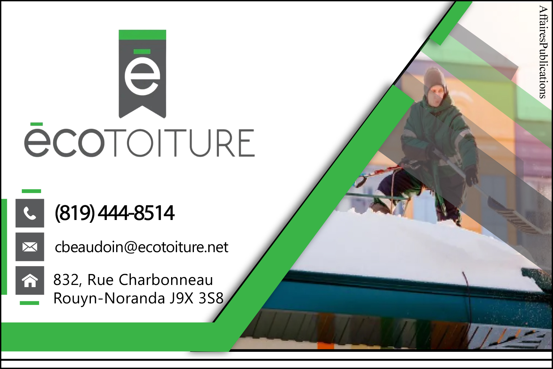 ÉCOTOITURE SENC