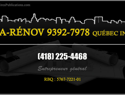 SA-RÉNOV / 9392-7978 QUÉBEC INC