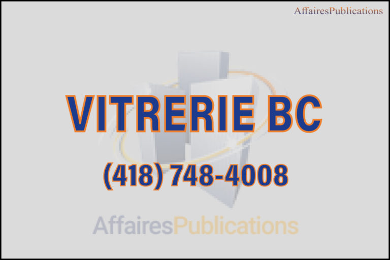 VITRERIE BC