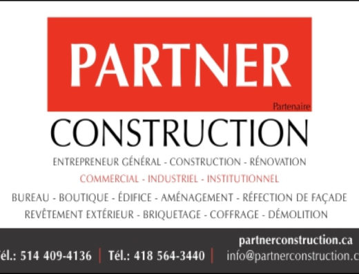 PARTENAIRE CONSTRUCTION INC
