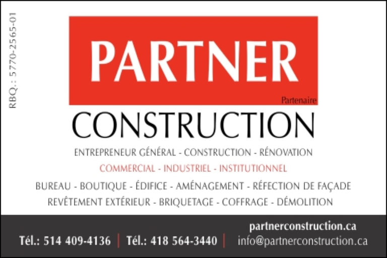 PARTENAIRE CONSTRUCTION INC