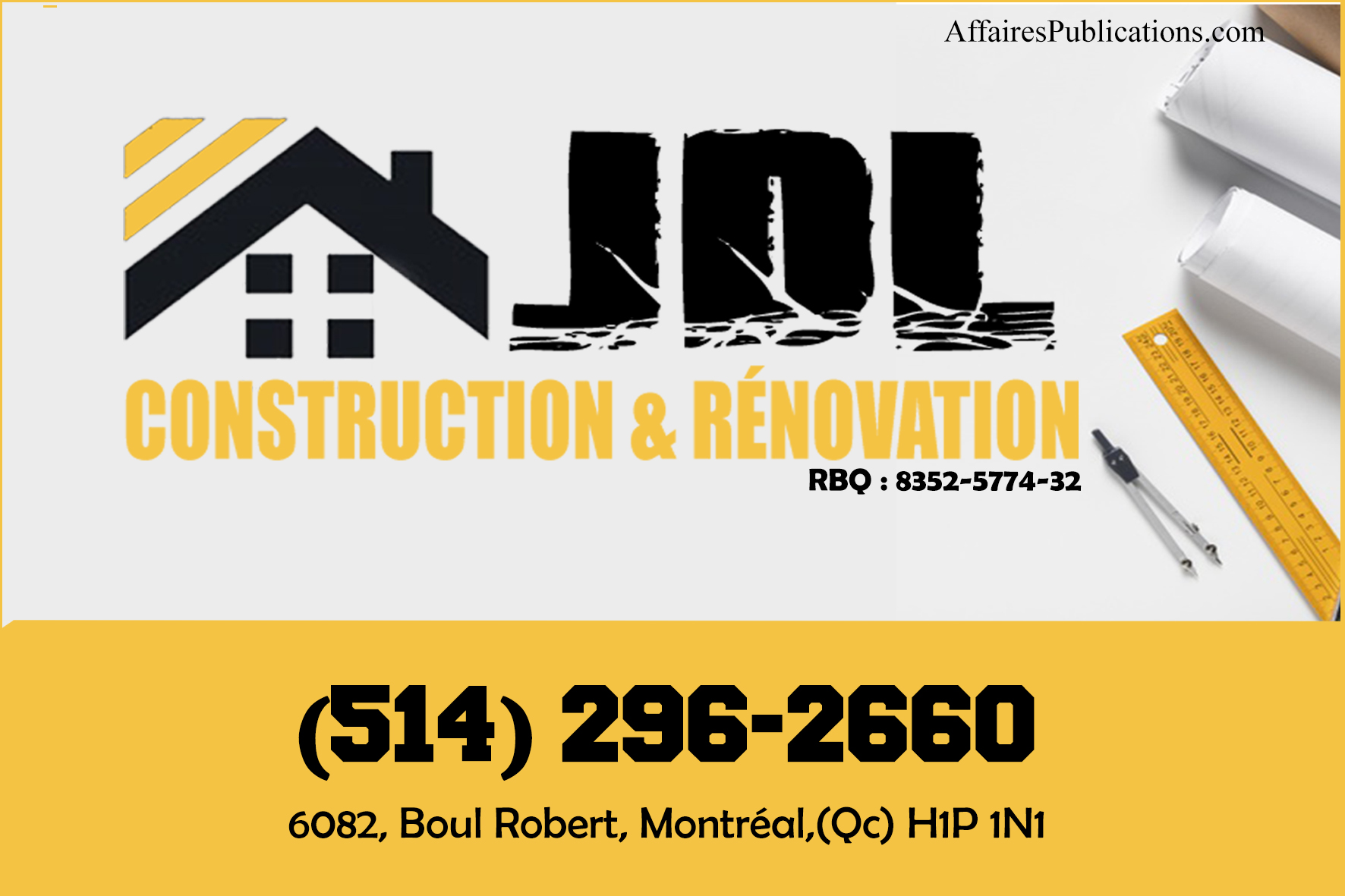 CONSTRUCTION & RÉNOVATION JDL